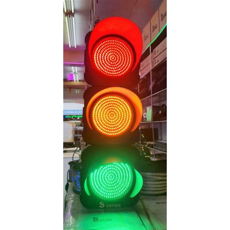 Jual Lampu Jalan Lalu Lintas Led 20cm 3 Aspek Merah Hijau Kuning