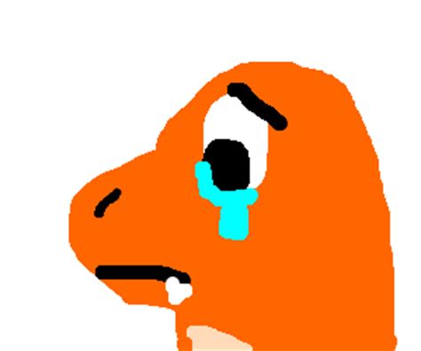 Sad Charmander - Drawception