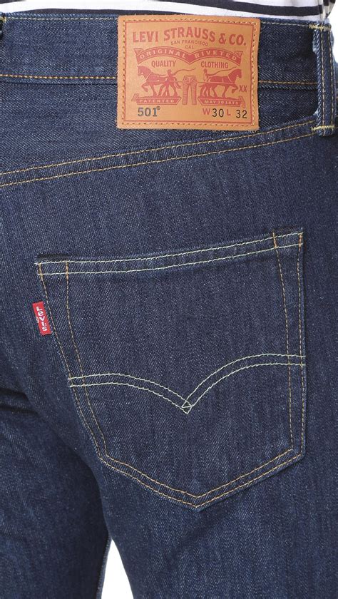 Levis 501 Made In The Usa Original Fit Jeans In Blue For Men Lyst