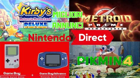 I Migliori Annunci Del Nintendo Direct Di Febbraio Youtube