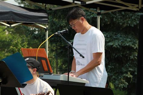 Chris On Piano Edmonton Chinese Baptist Church English Congregation