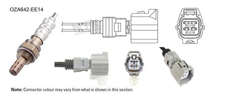 NTK OZA642 EE14 O2 Oxygen Lambda Sensor Automotive Superstore