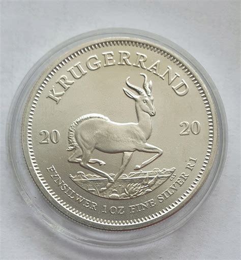 Srebrna Moneta Krugerrand Uncja Rpa Oficjalne