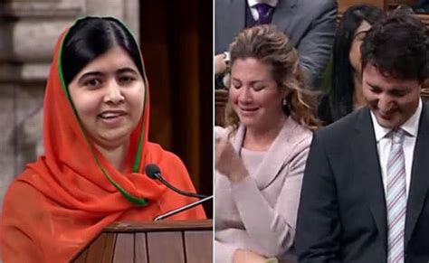 Malala Yousafzai, Now Canadian, Teases Justin Trudeau About His Tattoos