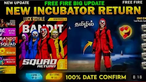 Top Criminal Bundles Return 🔥 Free Fire Tamil New One Event Youtube