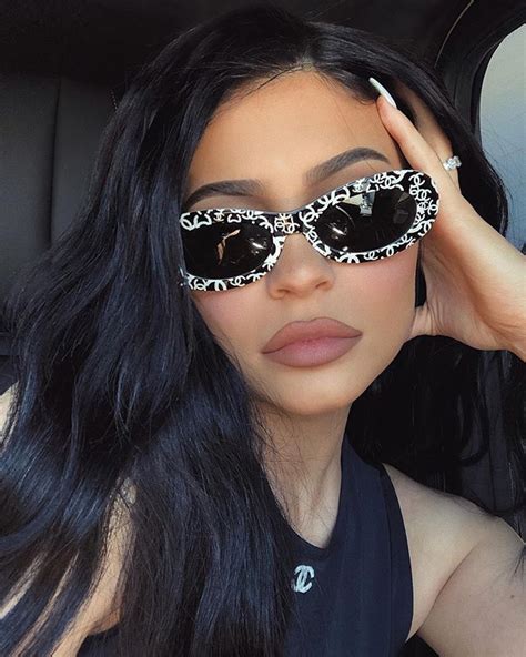 Kylie On Instagram Tb 🖤” Kylie Jenner Outfits Chanel Glasses Kylie