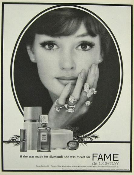 1964 Fame De Corday Perfume Ad Vintage Health And Beauty Ads