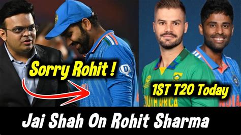 Will Rohit Sharma Play T20 Wc 2024 Jai Shah On Rohit Sharma Ind