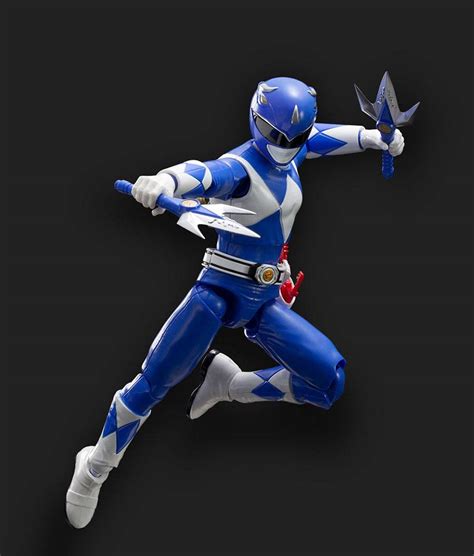 Flame Toys Power Rangers Figurine Furai Model Plastic Model Kit Blue