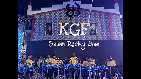 Blue Boy Band KGF Song Salam Rocky Bhai Matunga Cha Morya 2022