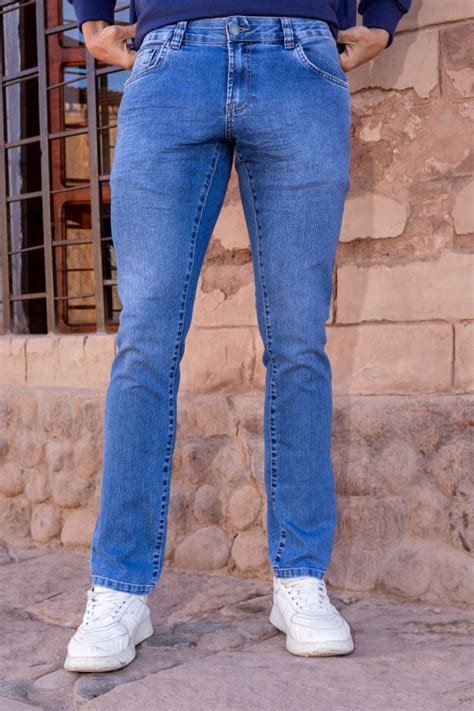 Cal A Jeans Reta Elastano Atacado Masculina Revanche Serrato Azul