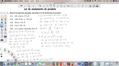 8ºANO ÁLGEBRA LEI DO ANULAMENTO DO PRODUTO MATEMÁTICA 3ºCICLO