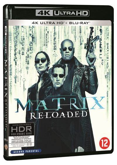 DVDFr Matrix Reloaded 4K Ultra HD Blu Ray 4K UHD