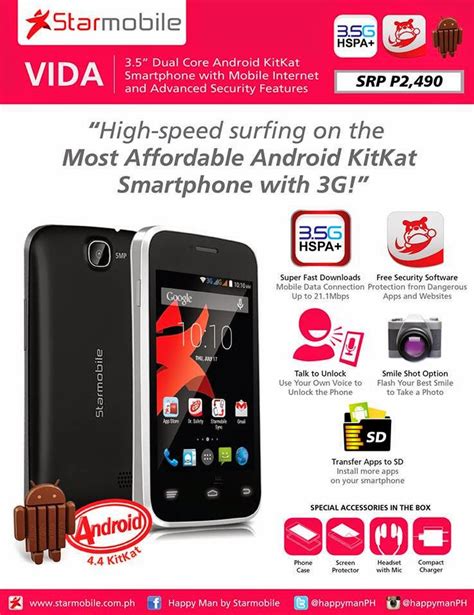 Starmobile Vida Price Php Specs Features Cheapest Android