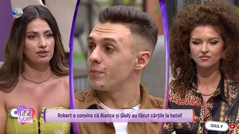 Giuly Despre Leg Tura Dintre Robert I Bianca Eu Las Loc Ce Plan