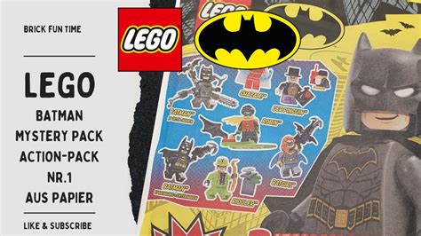 Erste Papier Wundert Te Lego Mystery Pack Batman Action Pack Nr