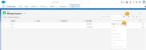 Create Task List View Salesforce Lightning SalesForce FAQs