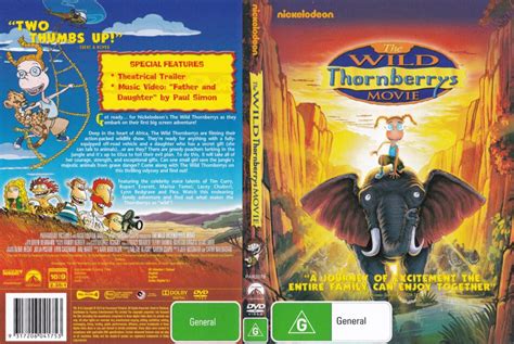 The Wild Thornberrys Movie (2002) R4 DVD Cover & Label - DVDcover.Com