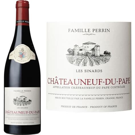 Famille Perrin Les Sinards 2013 Châteauneuf du Pape Vin rouge des