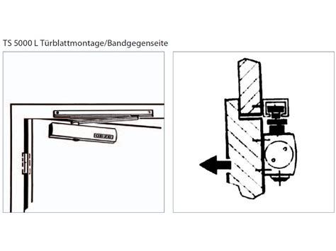 GEZE TS 5000 L Silberfarbig 027351 025655