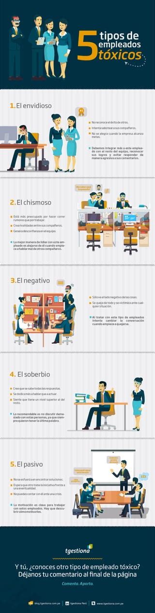 5 Tipos De Empleados Tóxicos Pdf