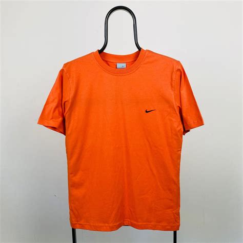 Vintage Nike T Shirt Orange Small Vintage Box