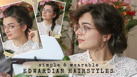 ~ Casual ~ Edwardian Hairstyles Historybounding Hair - YouTube