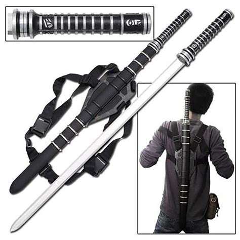 Blade Sword of the Daywalker and Scabbard Vampire Slayer Steel Replica and Harness