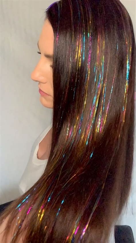 Pin By Romerorox On Extensiones Rosas Fairy Hair Hair Tinsel