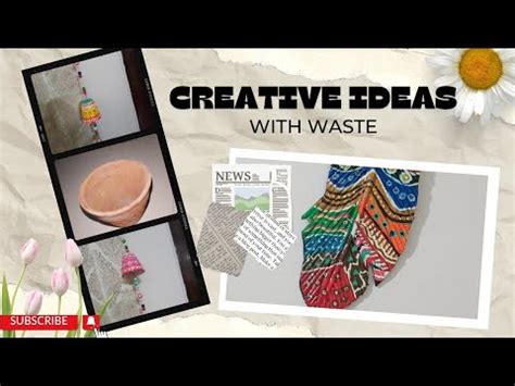 Paper Wall Decor Newspaper Craft Diy Wall Hanging From Chai Kulhad