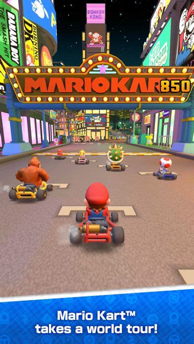 Mario Kart Tour 2019 Promotional Art Mobygames