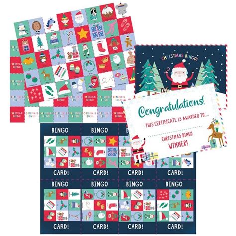 Christmas Bingo Game And Christmas Ts Next Day Delivery