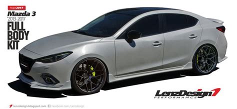 Mazda Bm Axela Tuning Body Kit Lenzdesign