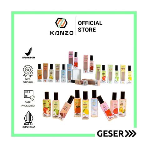 Jual Kanzo Bpom Parfum Fleo Ml Premium Parfum Fleo Vanilla