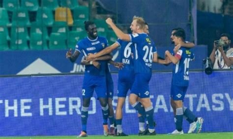 Isl Chennaiyin Fc End Eight Game Winless Streak With Victory