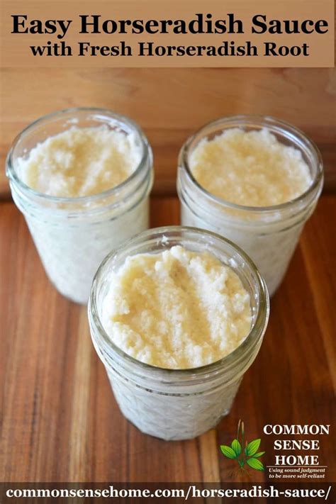 Easy Horseradish Sauce Recipe with Fresh Horseradish Root | Recipe ...