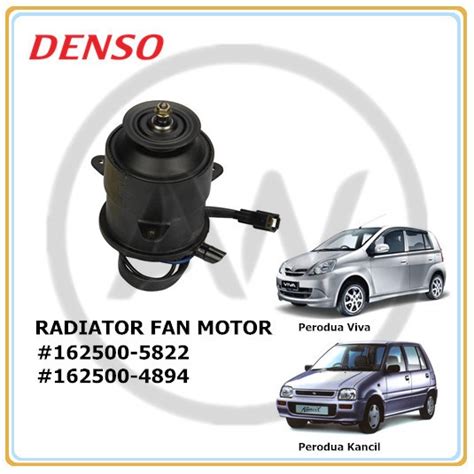 Original Denso Perodua Kancil Viva Radiator Cooling Fan Motor