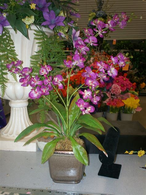 Custom Orchid Table Top Flower Arrangements Orchids Floral Design