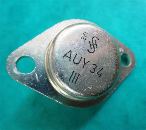 X Auy Iii Germanium Power Transistor Pnp To For Sale Electronic