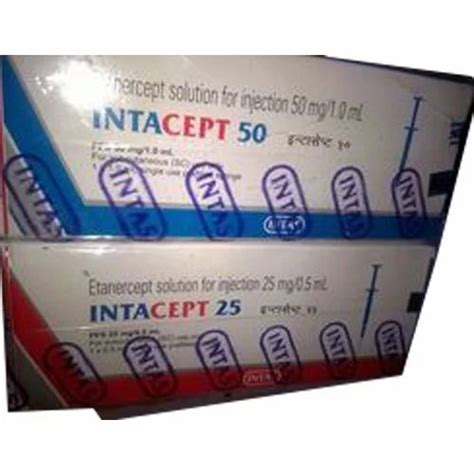 Intacept 50mg Injection At Rs 10390 Etacept Injection In Mumbai Id 14793762433