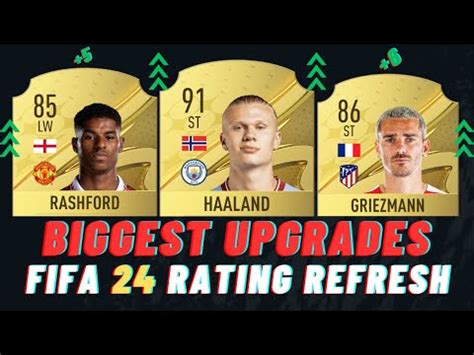 FIFA 24 BIGGEST RATING UPGRADES EA FC 24 Ft Haaland Rashford