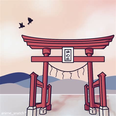 "Japanese Shrine Gate- Sunrise" Sticker for Sale by Rae Antipuesto ...