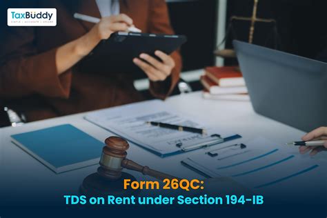 Form Qc Understanding Tds On Rent Under Section Ib