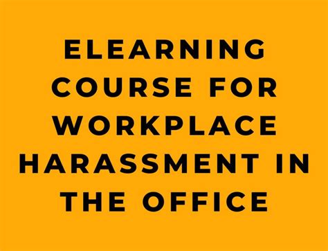 Recognizing And Preventing Workplace Harassment