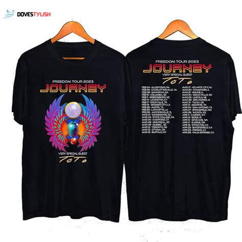 ToTo Journey 2023 Freedom Tour Shirt Journey 2023 Freedom Tour Shirt