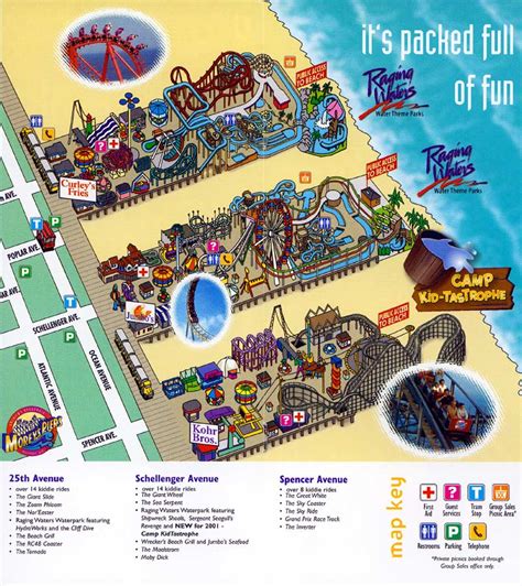 Moreys Piers Map and Brochure (2001 - 2023) | ThemeParkBrochures.net