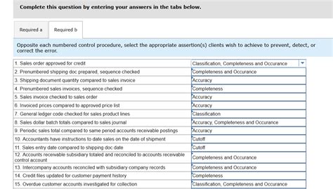 Solved Assertions Include Accuracy Completeness And Chegg