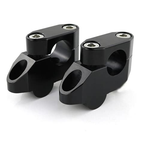 Mm Offset Handlebar Mount Clamps Risers Fit For Moto Guzzi V