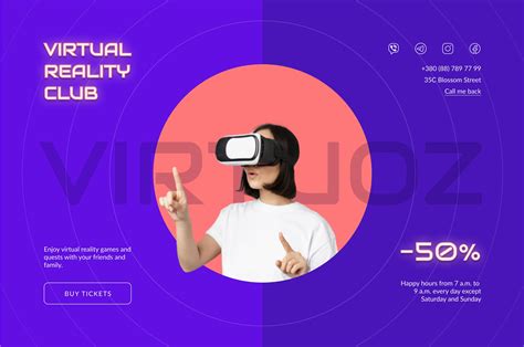 Virtual game, VR glasses on Behance