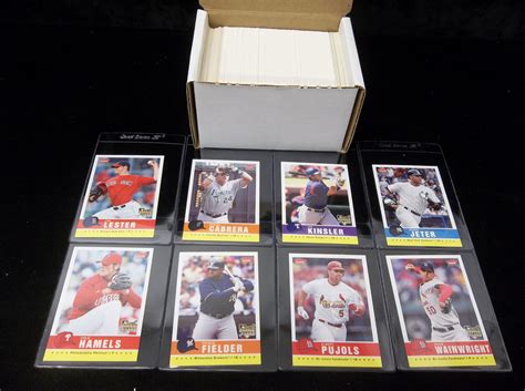 Lot Detail 2006 Fleer Tradition Baseball Complete Set Of 200